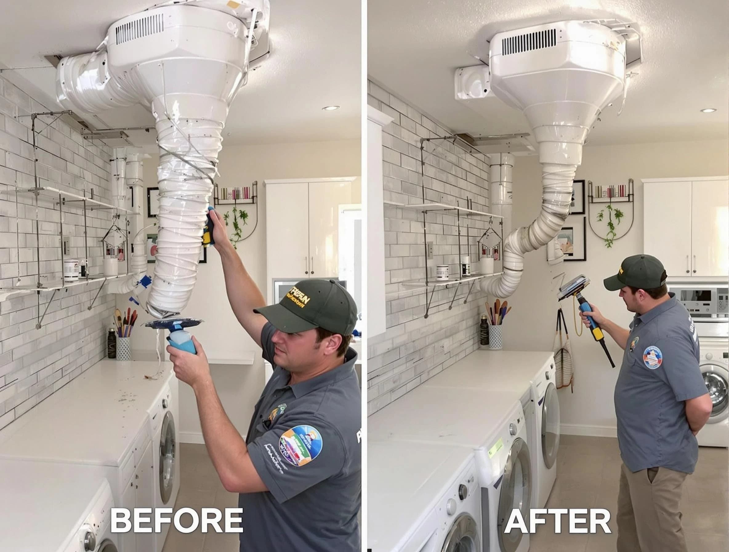 Professional dryer exhaust vent cleaning by Stansbury Park Dryer Vent Cleaning in Stansbury Park
