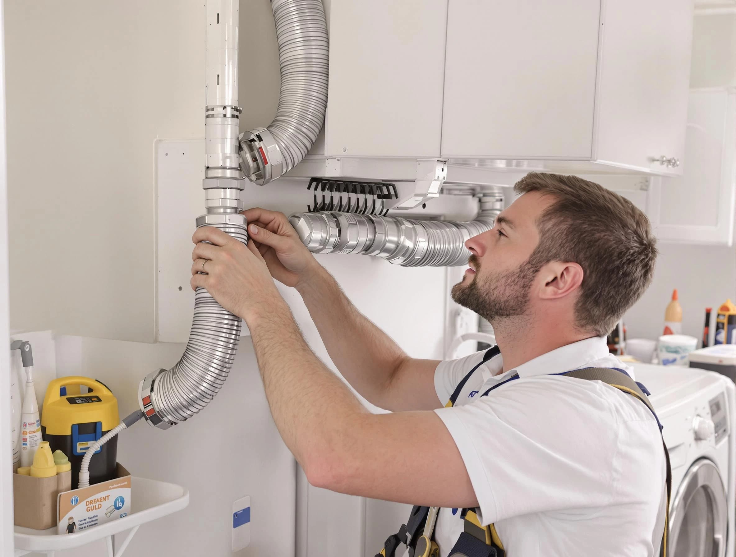 Professional dryer vent repair and installation by Stansbury Park Dryer Vent Cleaning in Stansbury Park