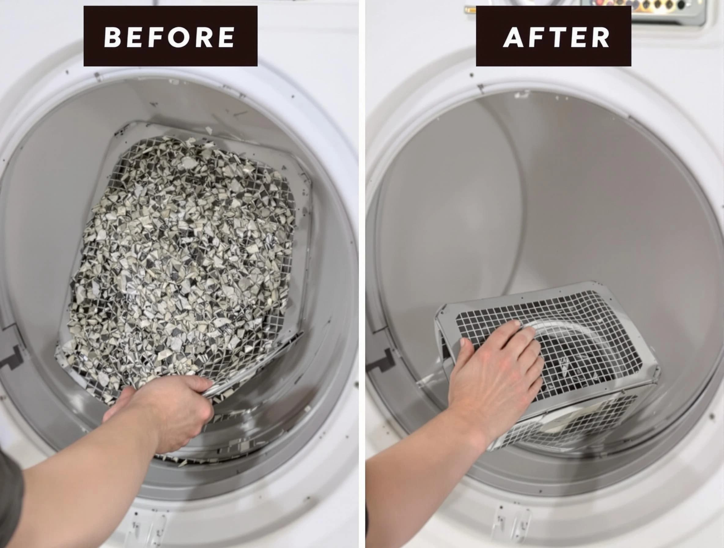 Professional lint trap cleaning by Stansbury Park Dryer Vent Cleaning in Stansbury Park