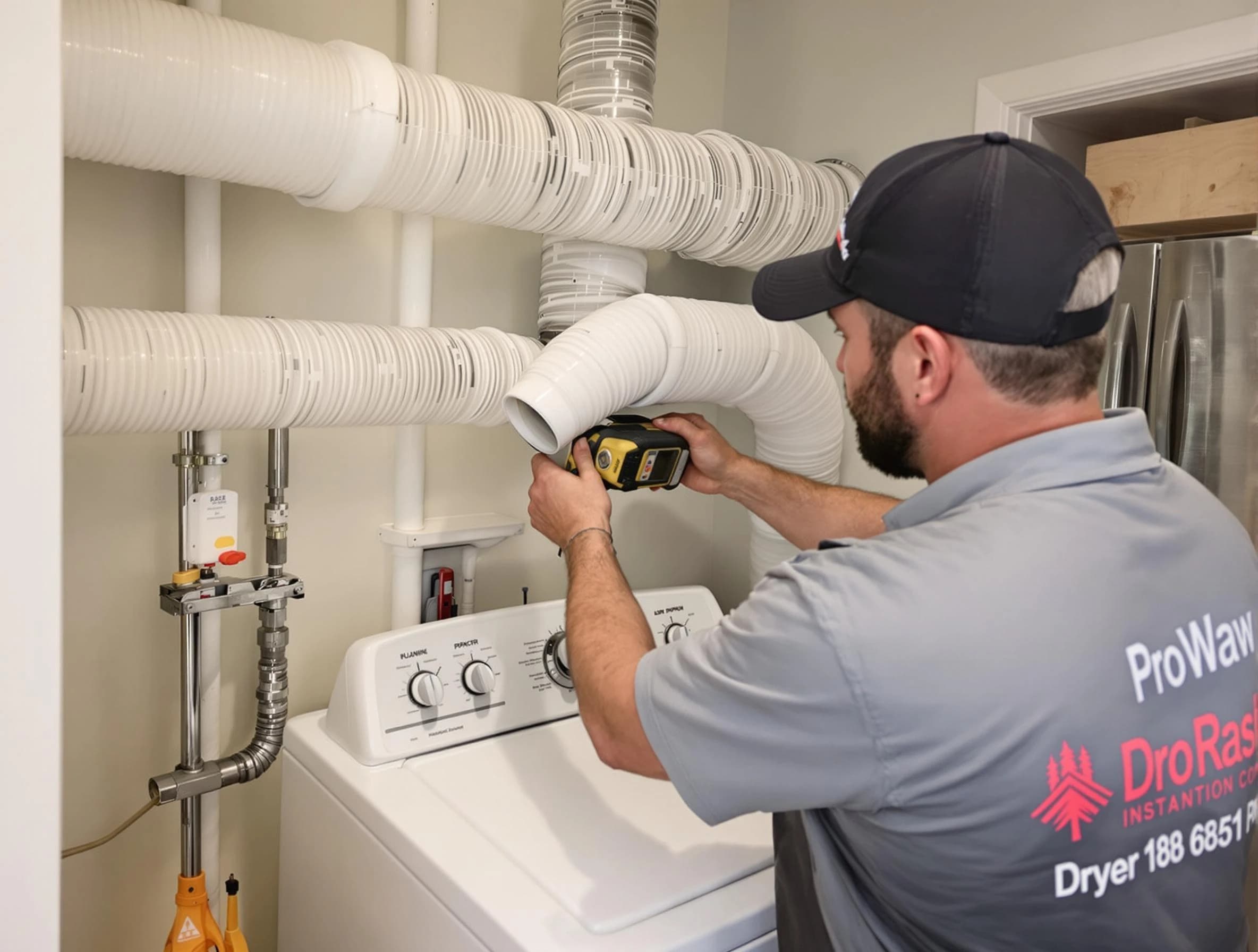 Professional dryer vent hose installation by Stansbury Park Dryer Vent Cleaning in Stansbury Park