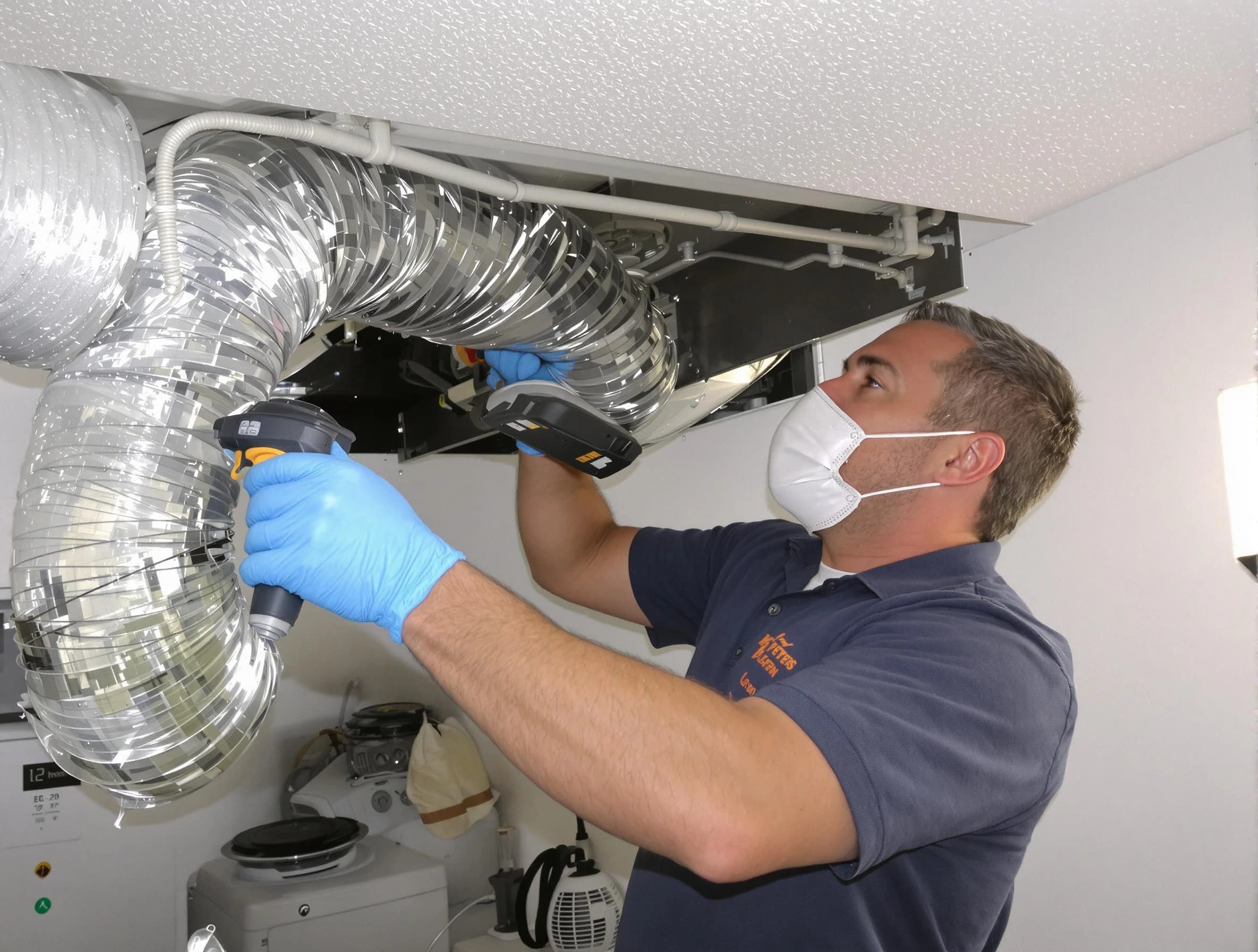 Stansbury Park Dryer Vent Cleaning professional performing thorough residential dryer vent cleaning in Stansbury Park