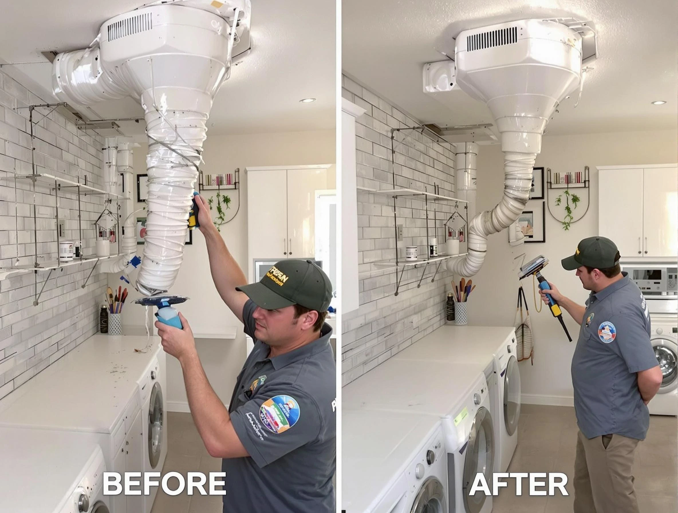 Professional dryer exhaust vent cleaning by Stansbury Park Dryer Vent Cleaning in Stansbury Park